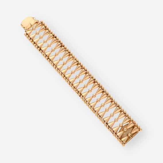Pulsera oro aÃ±os 70