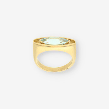 Anillo oro p. azul 2