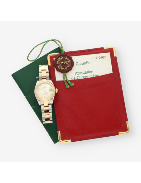 ROLEX Mixto Madreperla 179163  F416458