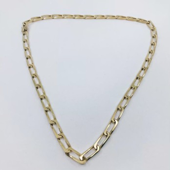 Cadena bilbaÃ­na en oro 18kt