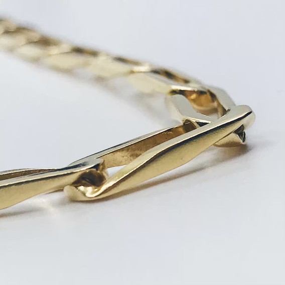 Cadena bilbaÃ­na en oro 18kt