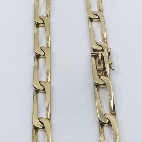 Cadena bilbaÃ­na en oro 18kt