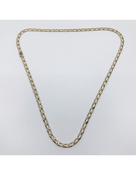 Cadena en oro 18kt con eslabones largos