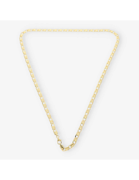 Cadena plana 60cm en oro 18kt NUEVO