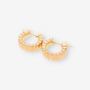 Pendientes aro oro 2