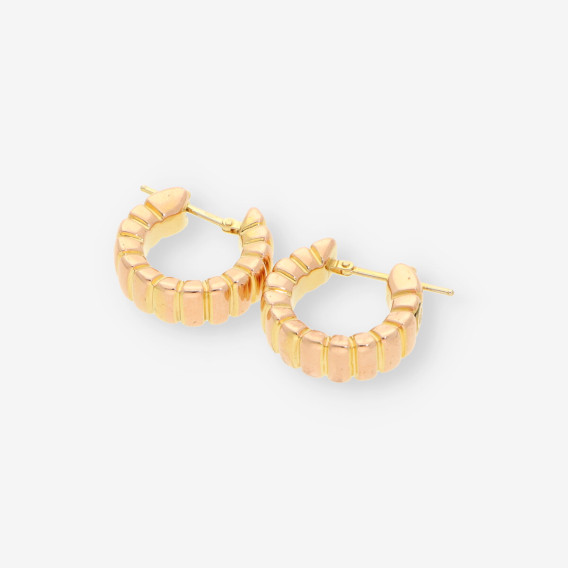 Pendientes aro oro
