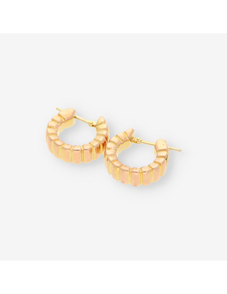 Pendientes aro oro