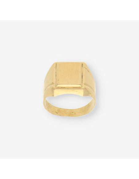 Anillo sello oro