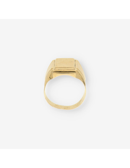 Anillo sello oro