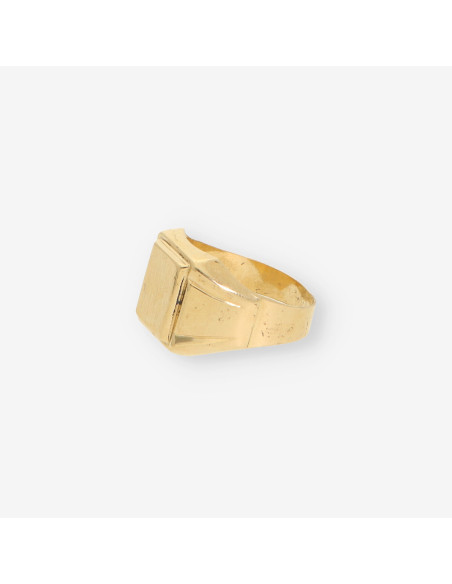 Anillo sello oro