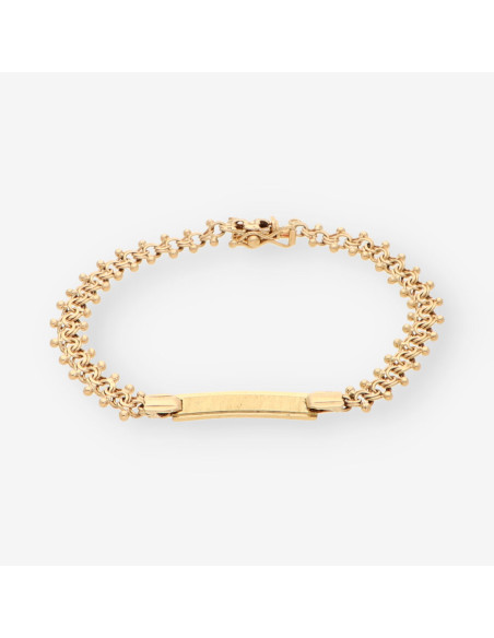 Pulsera nomeolvides oro