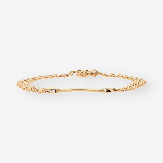 Pulsera nomeolvides oro