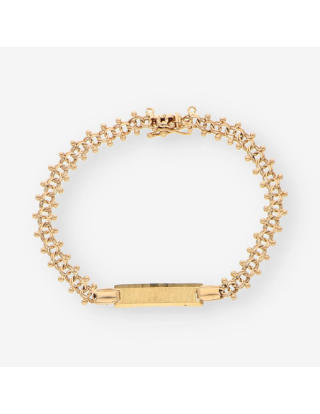 Pulsera nomeolvides oro