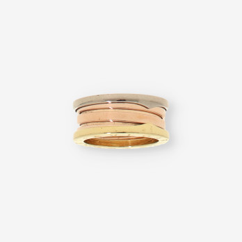 Anillo BULGARI 3 colores 3 bandas nÂº 13