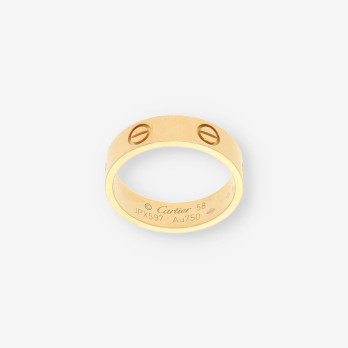 Anillo CARTIER Love 58 oro 2