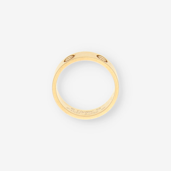 Anillo CARTIER Love 58 oro