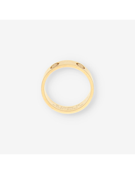 Anillo CARTIER Love 58 oro