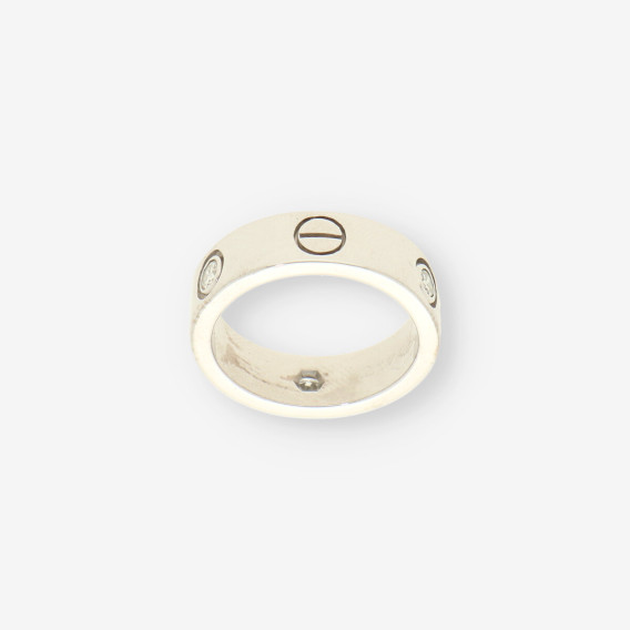 Anillo CARTIER Love oro y brillantes