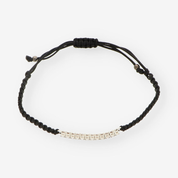 Pulsera macrame oro bl./ br.aprox 0,36Qt