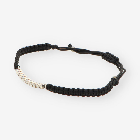 Pulsera macrame oro bl./ br.aprox 0,36Qt