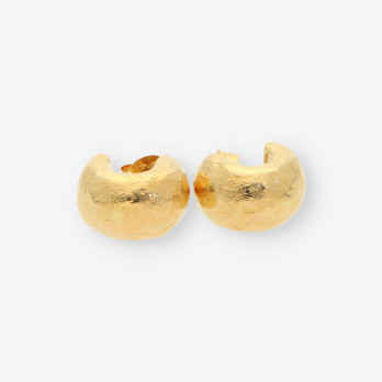 Pendientes 1/2 aro oro TOUS