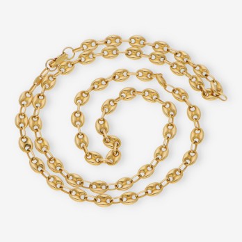 Cadena de calabrotes 62cm en oro 18kt 2