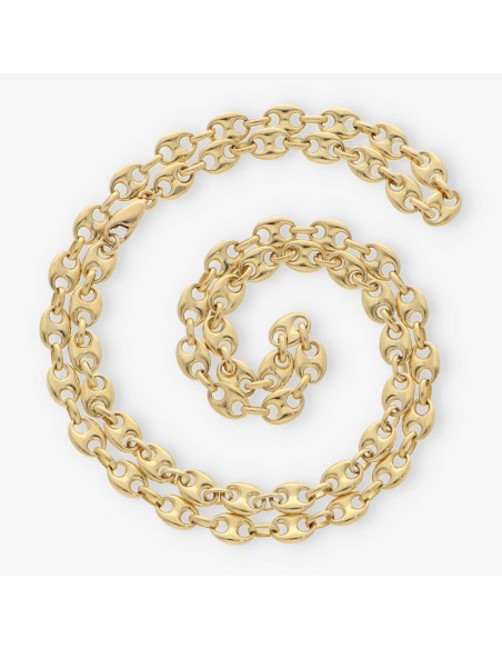Cadena de calabrotes 60.5cm en oro 18kt