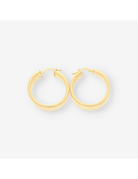 Pendientes Versace aro oro