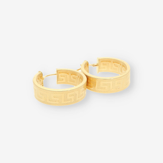Pendientes Versace aro oro
