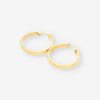 Pendientes aros oro 2