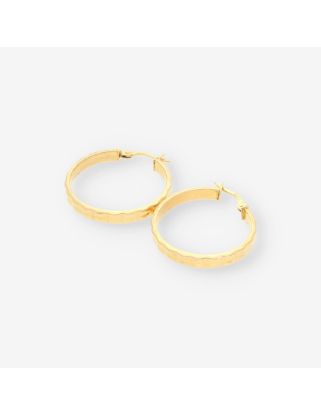 Pendientes aros oro