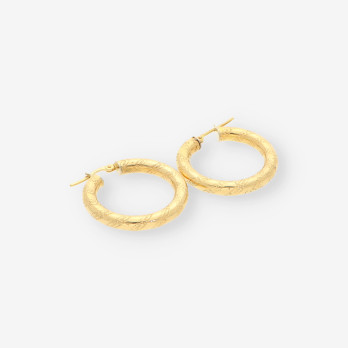Pendientes aro oro 2