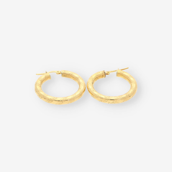 Pendientes aro oro