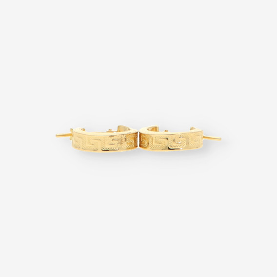 Pendientes aro Versace oro