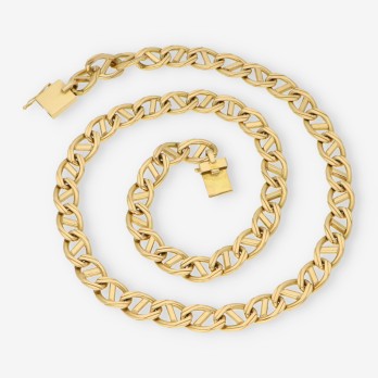 Cadena  maciza en oro 18kt 2