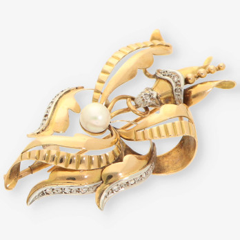 Broche Vintage oro 2