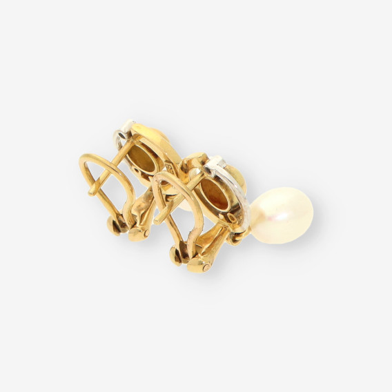 Pendientes BAGUES bri, perla y oro