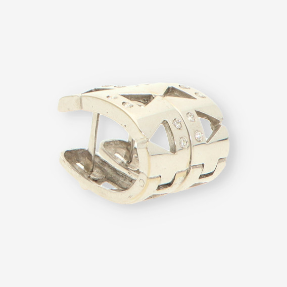 Pendientes oro blanco