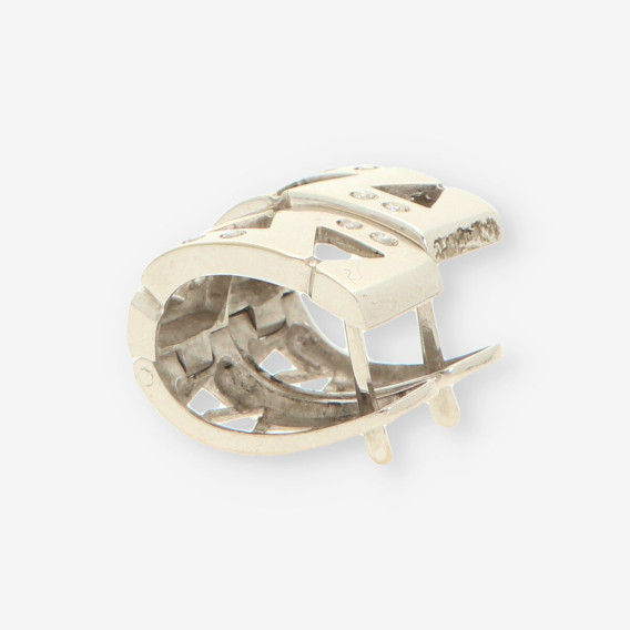 Pendientes oro blanco