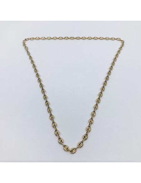 Cadena de calabrote en oro 18kt