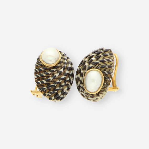 Pendientes oro Seaman Schepps CO
