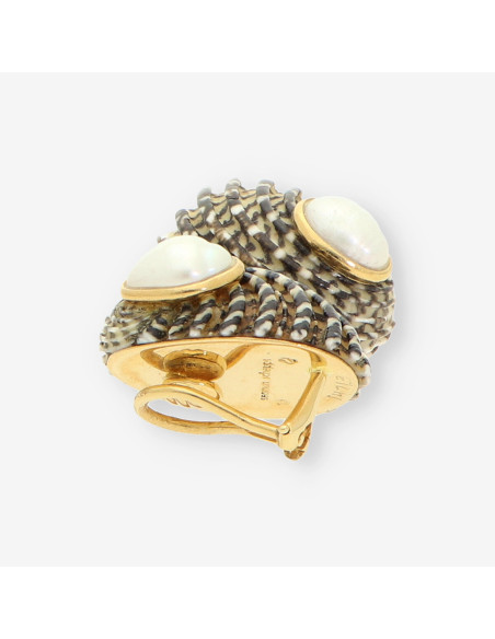 Pendientes oro Seaman Schepps CO