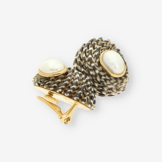 Pendientes oro Seaman Schepps CO