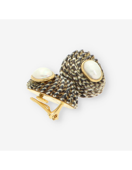 Pendientes oro Seaman Schepps CO