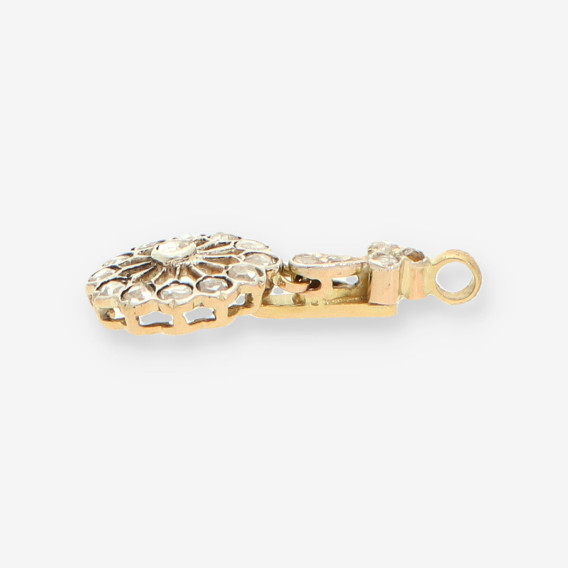 Colgante Vintage oro y Diamantes