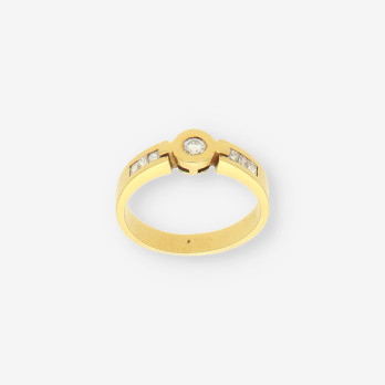 Anillo oro y bri 2