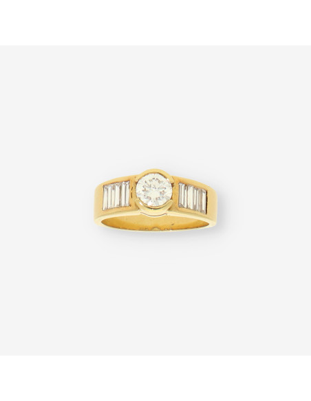Anillo de oro bri