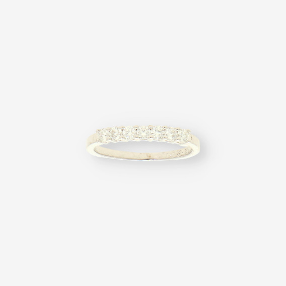 Anillo oro bl brillante aprox. 0,50 Cts
