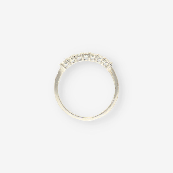 Anillo oro bl brillante aprox. 0,50 Cts