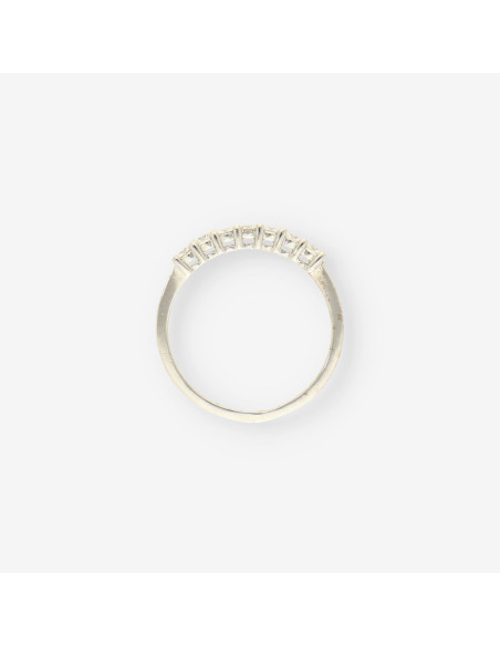 Anillo oro bl brillante aprox. 0,50 Cts